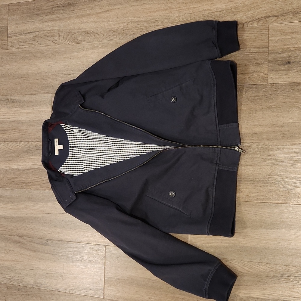 Navy blue jacket size Large